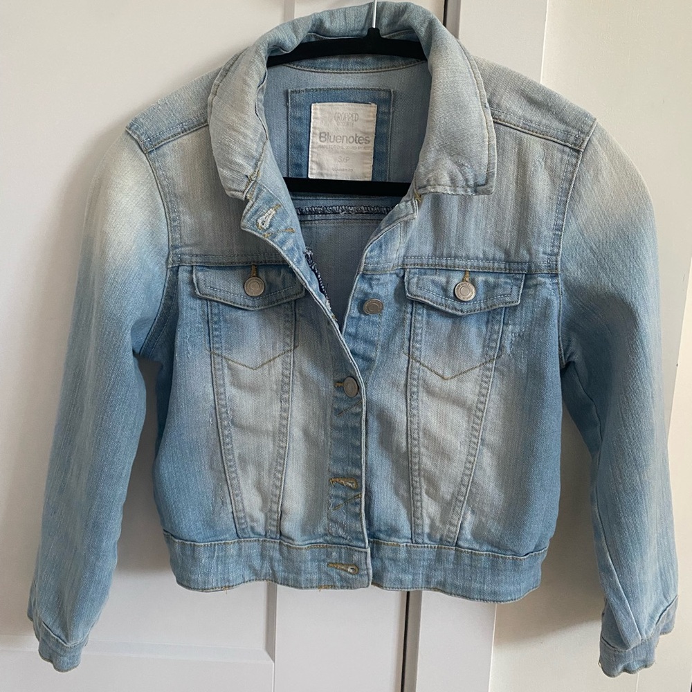 Bluenotes Kids Faded Blue Jean Jacket